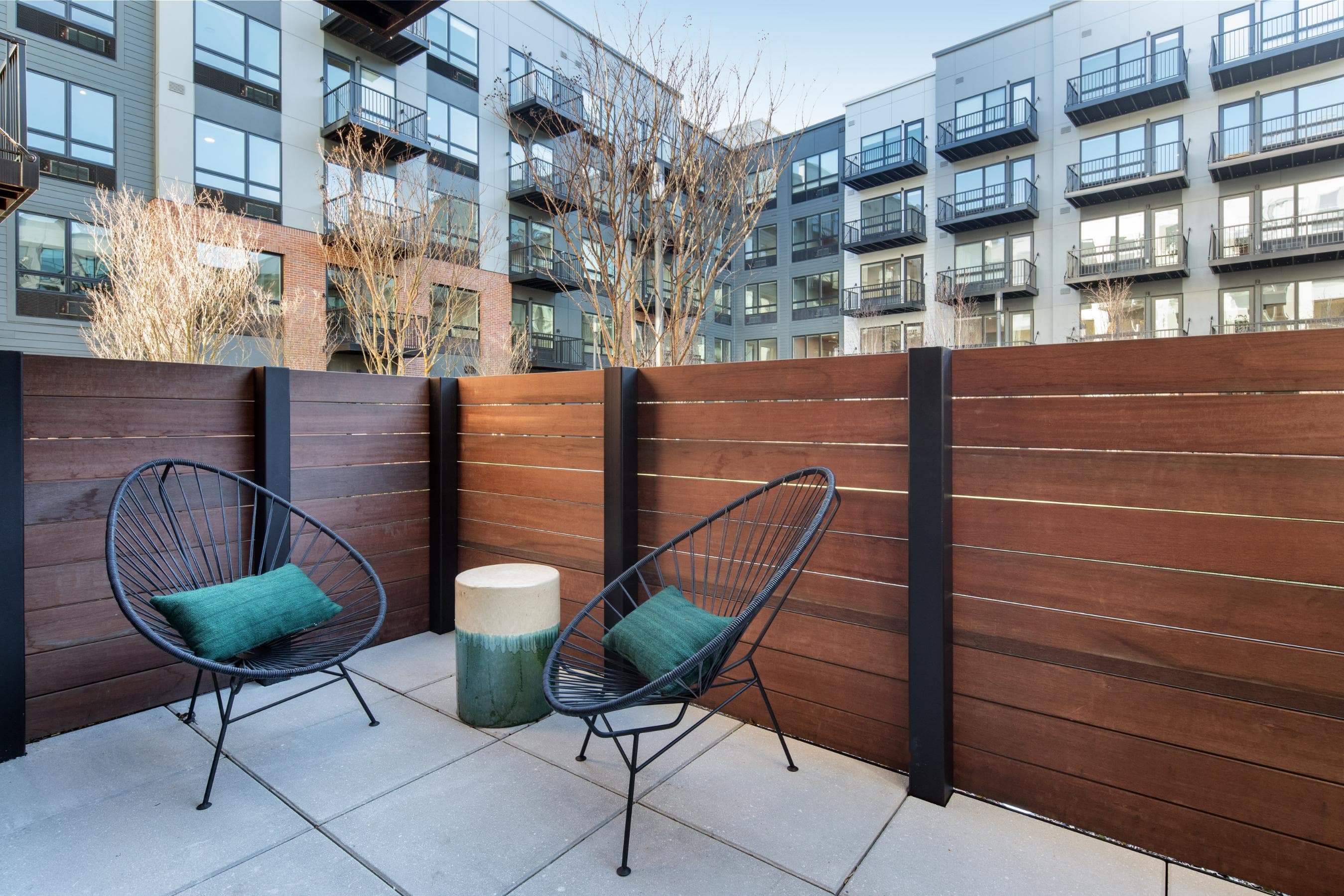 Outdoor private terrace